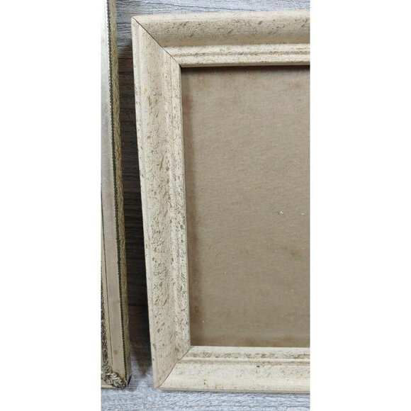 VTG Reliance Industries 411 Beige Free Standing Hanging Art Deco Picture Frame - Picture 10 of 12
